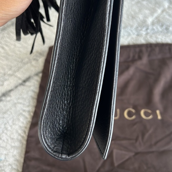 Gucci Soho clutch black with tassel - Picture 4 of 9
